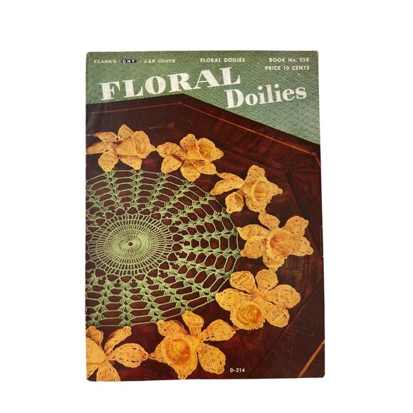 Vintage Crochet Pattern Booklet Collection 1940s Lot of 6! Midcentury - Picture 6 of 10